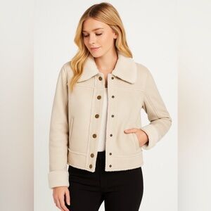 NWOT Chaser Women’s Faux Suede Jacket sz XS